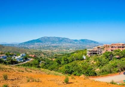 nouvelle villa en construction à vendre, La Mairena, Marbella vues mer, grande parcelle 36