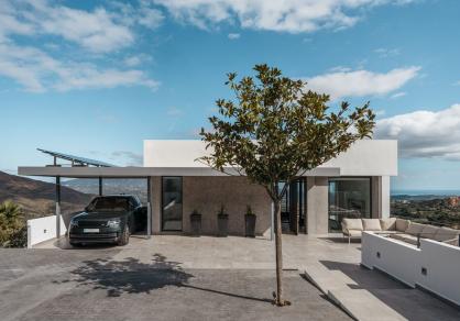 Modern Villa great sea views, La Mairena, Marbella  R5002135 73